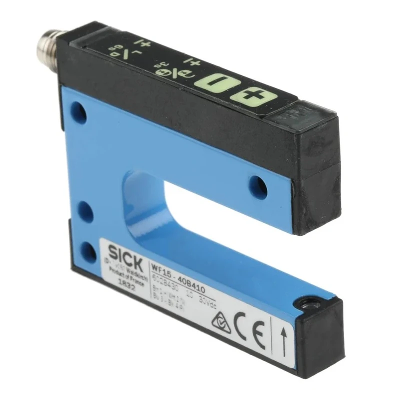 SICK Optical Photoelectric Fork Sensor 15 mm, NPN/PNP Output, IP65 Aluminium Housing 