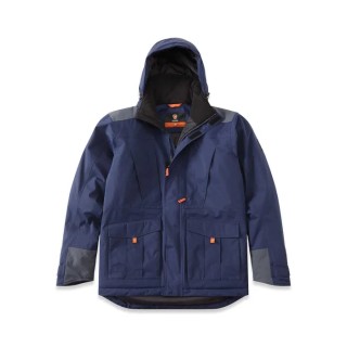 Parade Navy Waterproof Parka Jacket Zipper Size 3XL ORMOZ Series 17ORMOZ*1482TXXXL