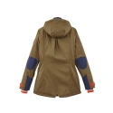 Parade Waterproof Breathable Khaki Parka Jacket Women 2XL Zipper Closure 17OMESSA1788TXXL