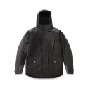 Parade Waterproof Parka Jacket Black Nylon Outer, Polyester Lining, Size S, Zipper Closure 17ORMOZ*1494TS