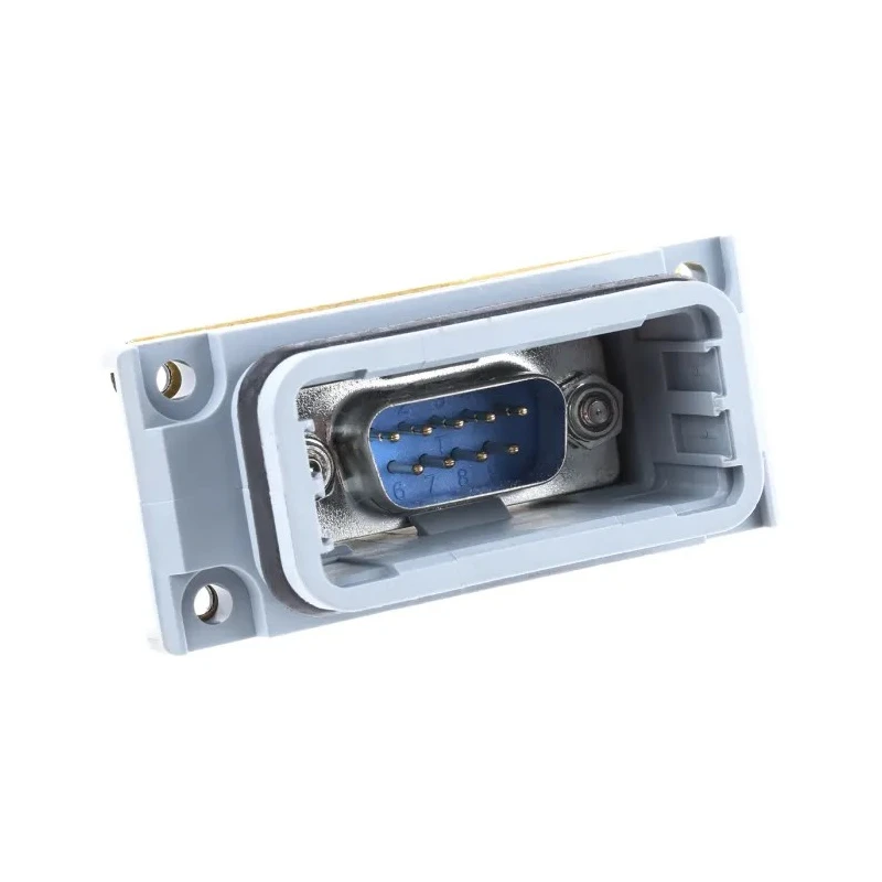 Phoenix Contact D-Sub Adapter 9-Way Male to Male Panel Mount Straight Copper Alloy Gold over Nickel 54mm 1689705
