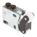 Parker Pneumatic Manual Control Valve, Roller Mechanism, G 1/8 in Thread, Push-in and Threaded Ports, 3/2 Function PXC-M521