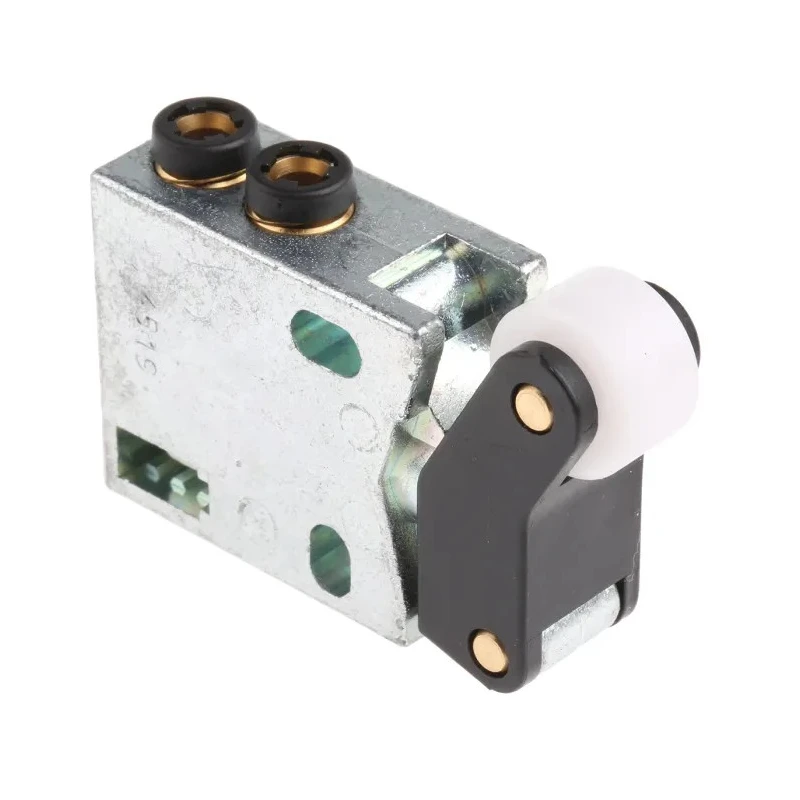 Parker Pneumatic Manual Control Valve, Roller Mechanism, G 1/8 in Thread, Push-in and Threaded Ports, 3/2 Function PXC-M521