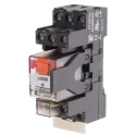 TE Connectivity DIN Rail Power Relay 24V AC Coil 10A Switching Current 3PDT PT3S7RC4 9-1415074-1