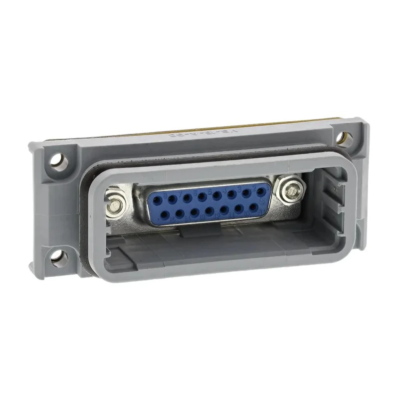 Phoenix Contact D-Sub Adapter 15-Way Female to Female Panel Mount 62.3mm Length 1689718