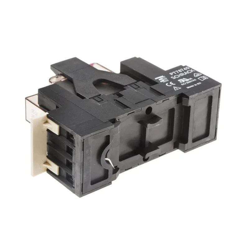 TE Connectivity DIN Rail Power Relay 24V AC Coil 6A Switching Current 4PDT PT5S7RC4 7-1415075-1