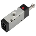 Norgren Pneumatic Solenoid Valve Aluminium Body 1/8 in Port Size 3 Ports DIN Rail Mounting V60A413A-A2000