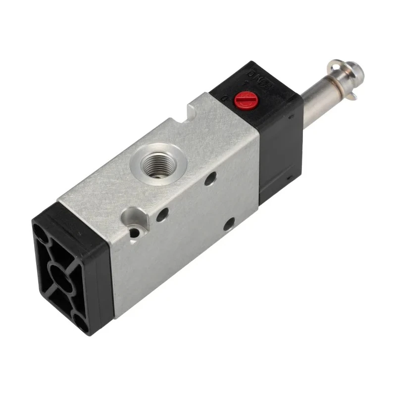 Norgren Pneumatic Solenoid Valve Aluminium Body 1/8 in Port Size 3 Ports DIN Rail Mounting V60A413A-A2000