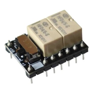 RS PRO Signal Relay PCB Mount 12V DC Coil 2A 4PDT Gold Plated Contacts 193-5848