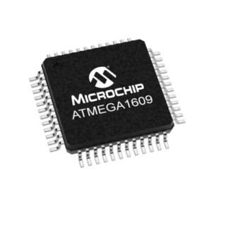Microchip 8-bit AVR ATmega Microcontroller 20 MHz 16kB Flash 48-Pin TQFP ATMEGA1609-AF