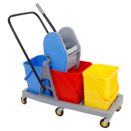 triple-bucket-mop-wringer-trolley-7425