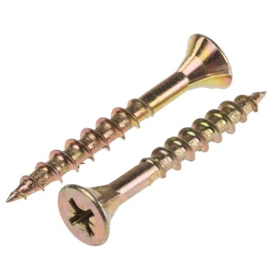ULTI-MATE Pozisquare Countersunk Steel Wood Screw Zinc Plated 6 mm Thread 50 mm Length ULT/125