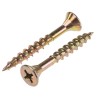 ULTI-MATE Pozisquare Countersunk Steel Wood Screw Zinc Plated 6 mm Thread 50 mm Length ULT/125