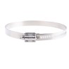 HI-TORQUE Stainless Steel Slotted Hex Worm Drive Hose Clip 16mm Width 130mm-160mm ID HTM160P