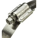 HI-TORQUE Stainless Steel Slotted Hex Worm Drive Hose Clip 16mm Width 130mm-160mm ID HTM160P