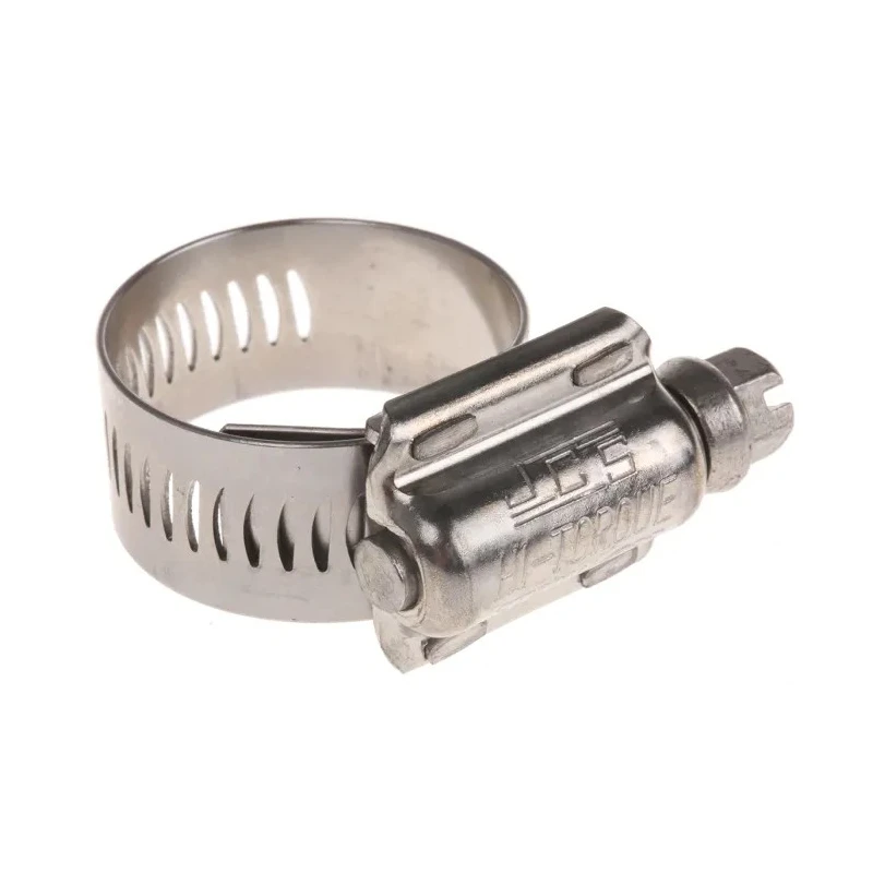 HI-TORQUE Stainless Steel Slotted Hex Worm Drive Hose & Jubilee Clip 20-30 mm ID HTM30P