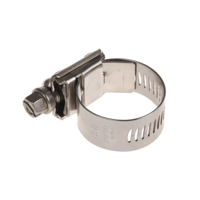 HI-TORQUE Stainless Steel Slotted Hex Worm Drive Hose & Jubilee Clip 20-30 mm ID HTM30P
