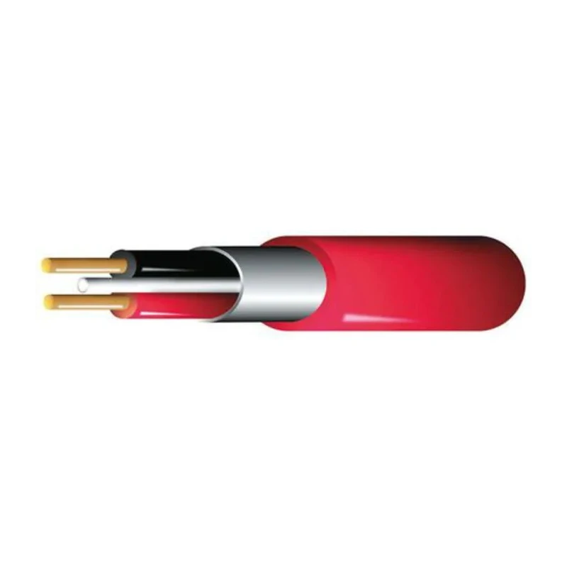 Prysmian 2 Core Power Cable Red 1.5mm² 500V 70°C Thermoplastic Jacket FP200