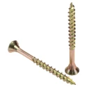 ULTI-MATE Pozisquare Countersunk Steel Wood Screw Passivated Zinc Plated M6 Thread 70 mm Length ULT/135
