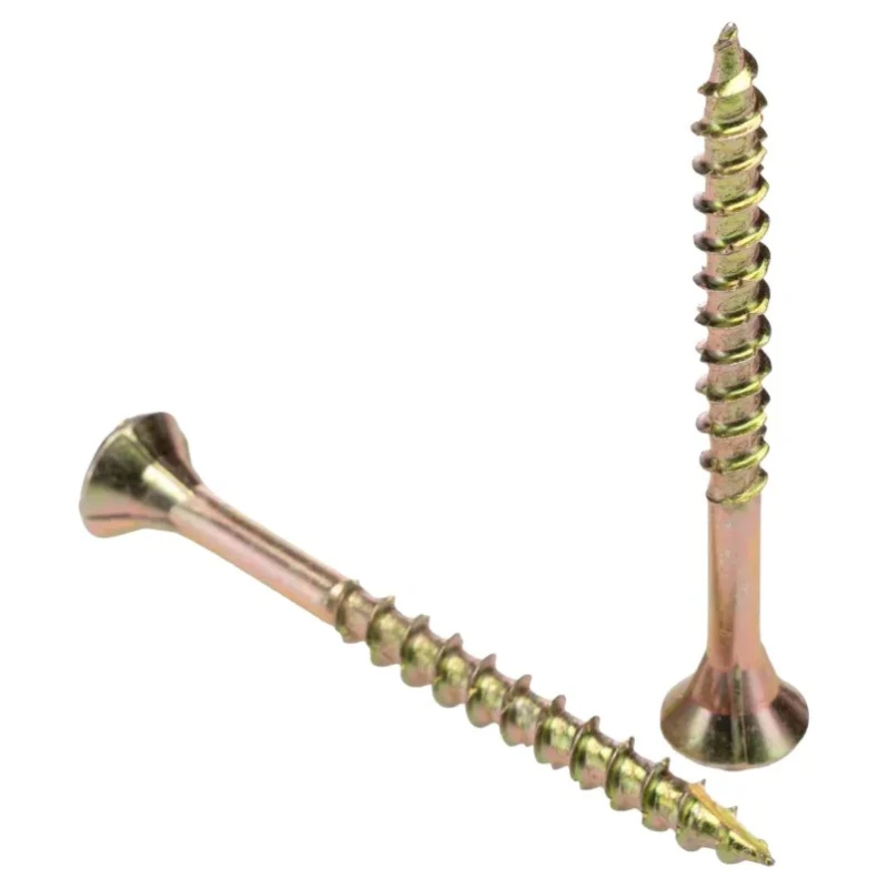 ULTI-MATE Pozisquare Countersunk Steel Wood Screw Passivated Zinc Plated M6 Thread 70 mm Length ULT/135