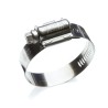 HI-TORQUE Stainless Steel Slotted Hex Worm Drive Hose Clip 16mm Width 190-220mm ID HTM220P