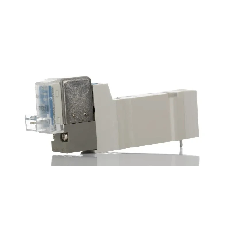 SMC Pneumatic Control Valve 5/2 Solenoid Rc 24V DC, Manifold Mount, Die Cast Zinc Body SY3000 