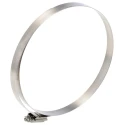 HI-TORQUE Stainless Steel Slotted Hex Worm Drive Hose Clip 16mm Width 210–240mm ID HTM240P