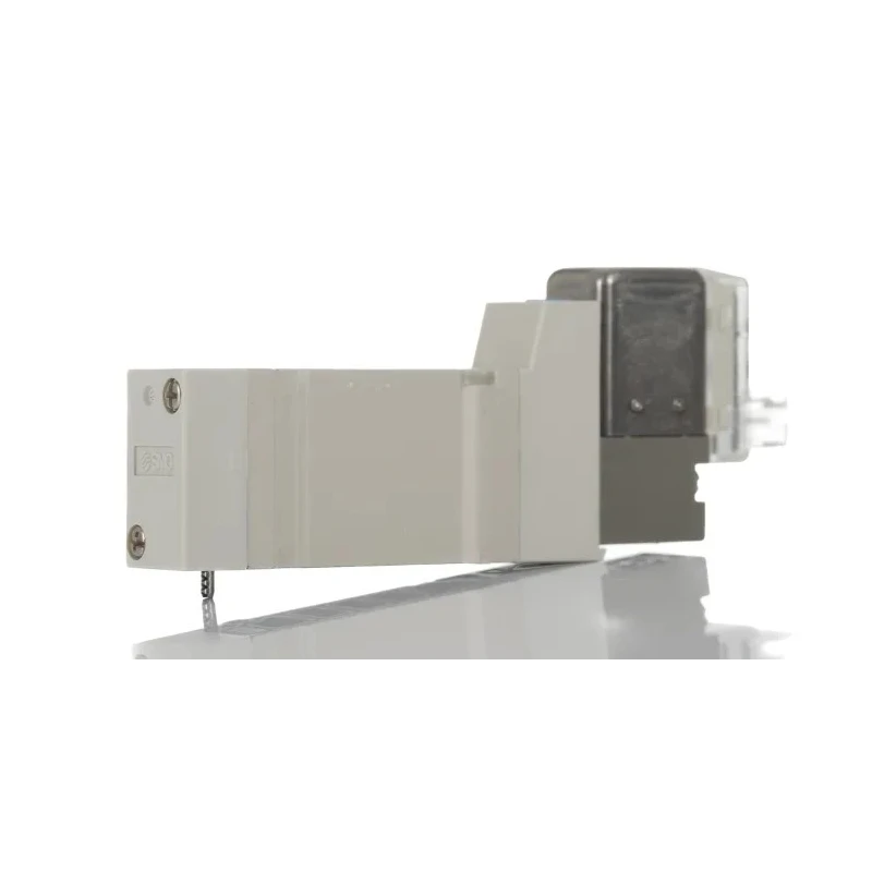 SMC Pneumatic Control Valve 5/2 Solenoid Rc 24V DC, Manifold Mount, Die Cast Zinc Body SY3000 