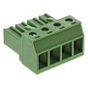 Phoenix Contact POWER COMBICON PC Series Pluggable Terminal Block, 4-Contact, 7.62 mm Pitch, 1 Row, 20A, 400V 1804920