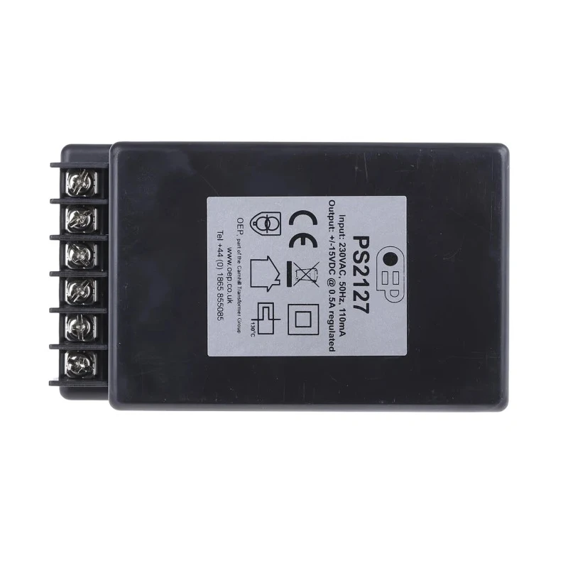 OEP Encapsulated 2 Output Linear Power Supply 253V Input, 500mA Output 15V dc, 15W PS2127