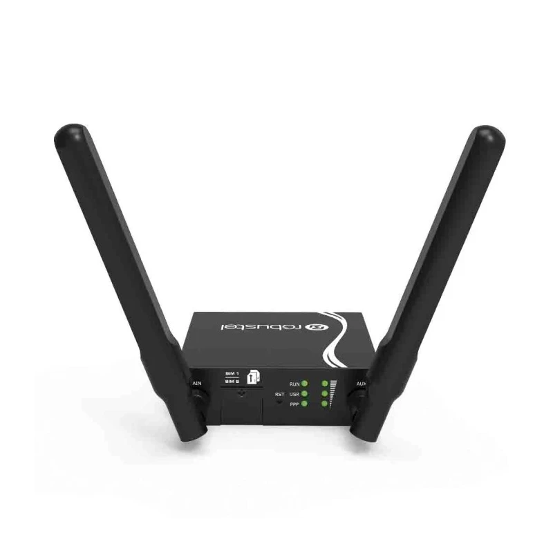 Robustel 100Mbps Cost Effective VPN Gateway Router 4G, 3G, 2G Dual SIM Redundancy Industrial Design A002500704