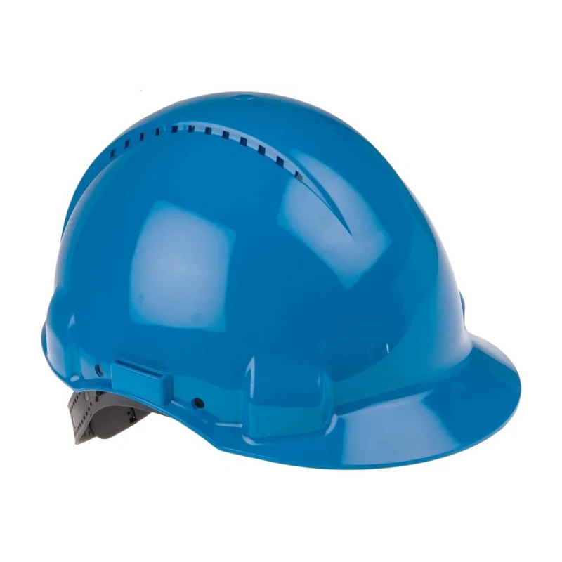 3M PELTOR Blue Ventilated Adjustable Safety Helmet EN397 Compliant G3000 CUV-BB