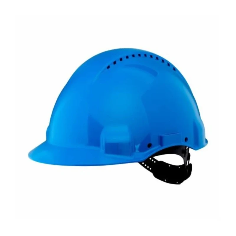 3M PELTOR Blue Ventilated Adjustable Safety Helmet EN397 Compliant G3000 CUV-BB