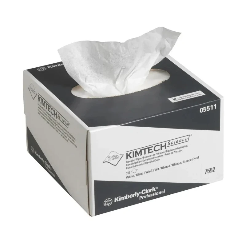 KIMTECH Science Precision Wipes Dry Cleaning Single Use White 208 x 112 mm 8580 Sheets 7552
