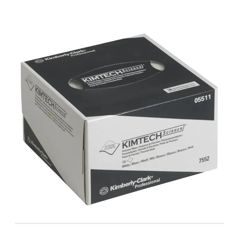 KIMTECH Science Precision Wipes Dry Cleaning Single Use White 208 x 112 mm 8580 Sheets 7552