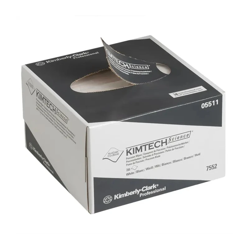 KIMTECH Science Precision Wipes Dry Cleaning Single Use White 208 x 112 mm 8580 Sheets 7552
