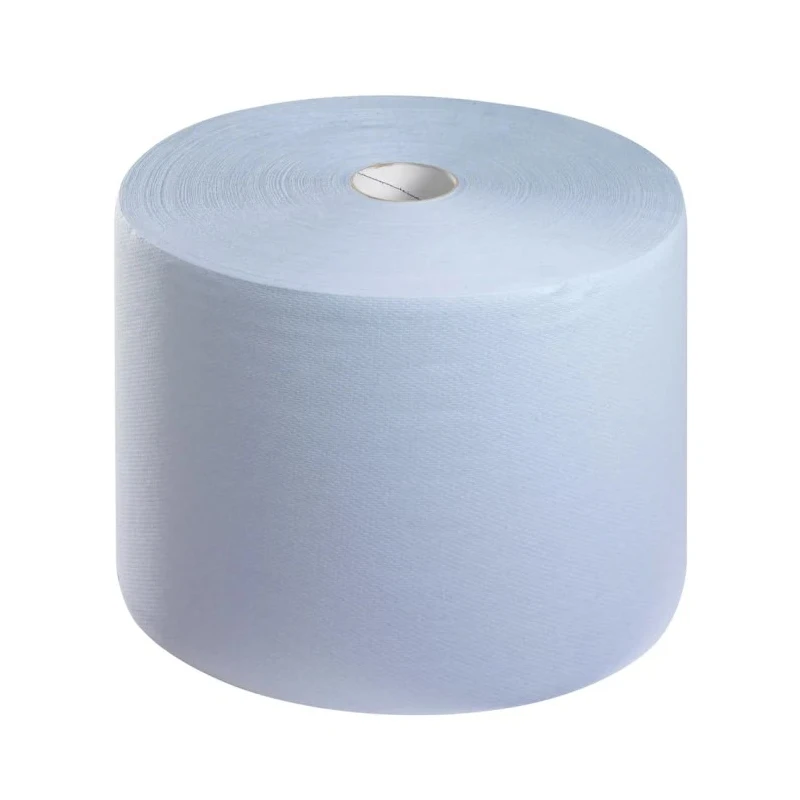 WYPALL L10 General Clean Wiping Paper Roll Blue Jumbo Cleaning Wipes, 1 Ply, 380 x 235 mm, 1000 Sheets 7200