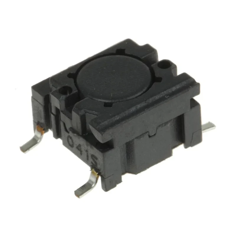 MEC Black IP67 Rated Tactile Switch Plunger, SPST 50mA 24 V dc, PCB Mount IP67