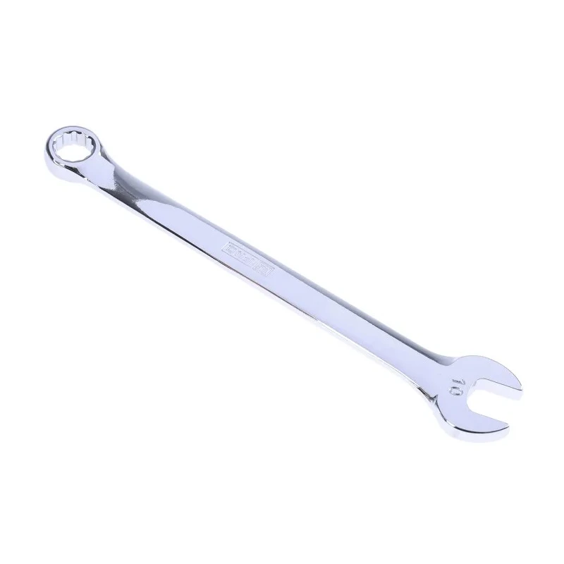 RS PRO Combination Spanner 10 mm, 160mm Overall Length, Chrome Vanadium Steel, Chrome Finish 495-3447