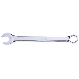 RS PRO Combination Spanner 17 mm, 224mm Overall Chrome Vanadium Steel Chrome Finish 495-3510
