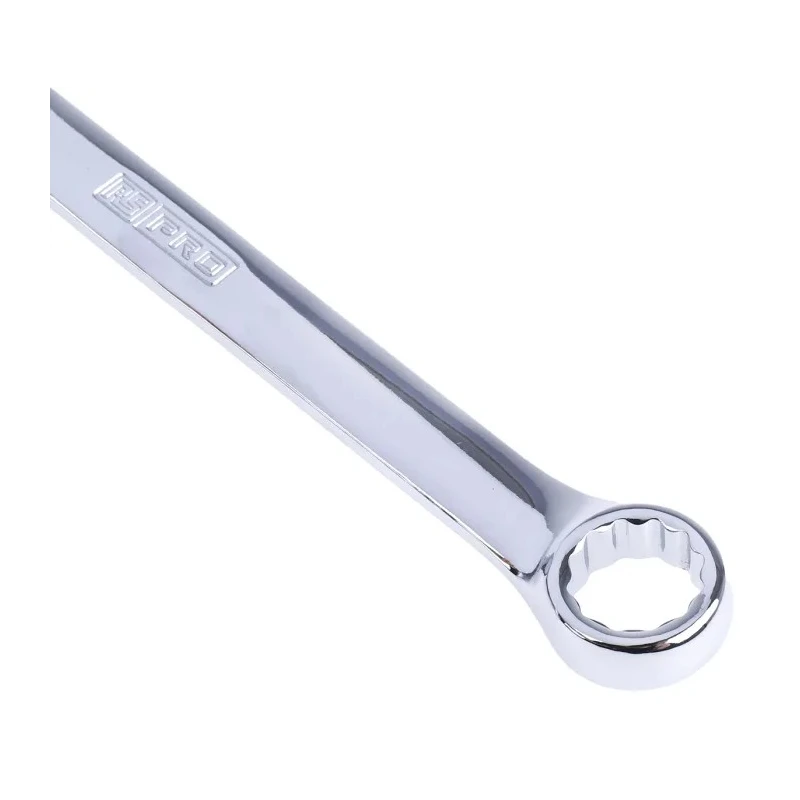 RS PRO Combination Spanner 17 mm, 224mm Overall Chrome Vanadium Steel Chrome Finish 495-3510