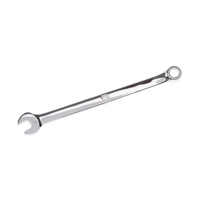 RS PRO Combination Spanner 6 mm Chrome Vanadium Steel Chrome Finish 126mm Overall 495-3655