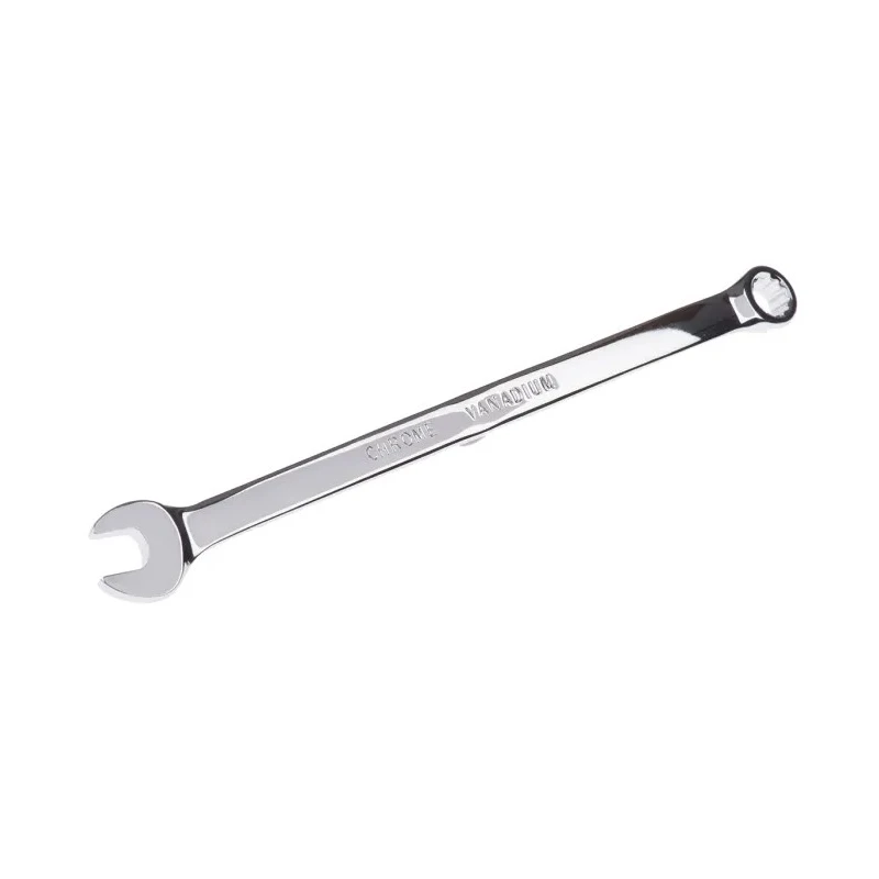 RS PRO Combination Spanner 6 mm Chrome Vanadium Steel Chrome Finish 126mm Overall 495-3655