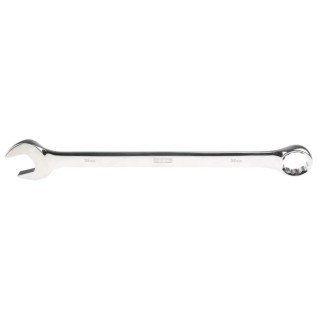 RS PRO Combination Spanner 36 mm, 452mm Overall Chrome Vanadium Steel Chrome Finish 495-3649