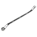 RS PRO Offset Ring Spanner 6 to 7 mm², Chrome Vanadium Steel, 165mm Overall 495-3970