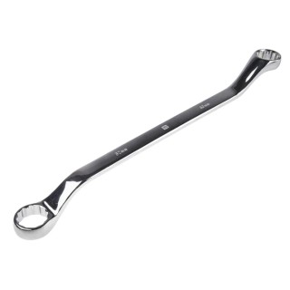 RS PRO Offset Ring Spanner 30 to 32 mm² Chrome Vanadium Steel Bright Chrome Finish 462mm Overall 495-3964
