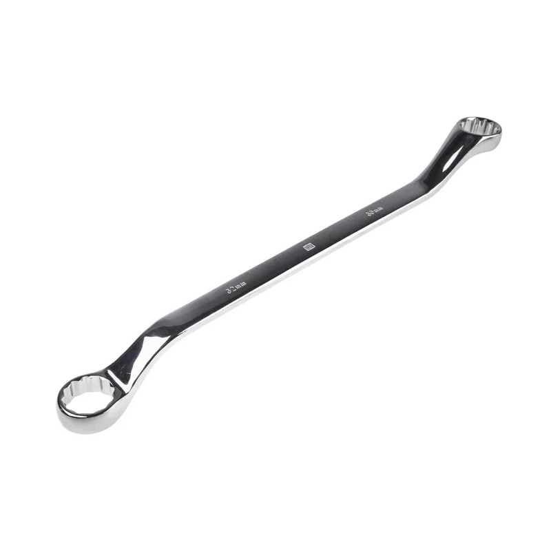 RS PRO Offset Ring Spanner 30 to 32 mm² Chrome Vanadium Steel Bright Chrome Finish 462mm Overall 495-3964