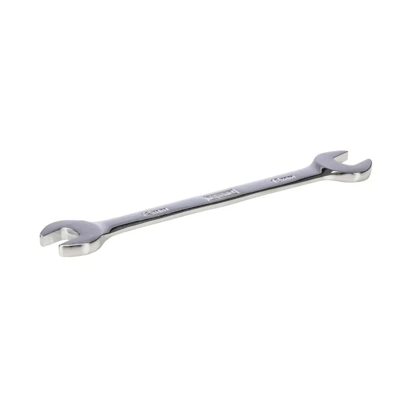 RS PRO Double Ended Open Spanner Metric 12 x 13 mm Chrome Vanadium Steel 165mm Overall 495-3706