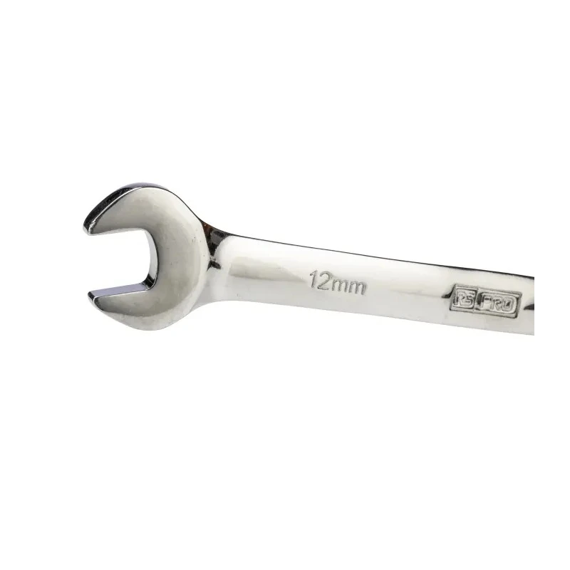 RS PRO Double Ended Open Spanner Metric 12 x 13 mm Chrome Vanadium Steel 165mm Overall 495-3706