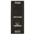 TE Connectivity SPST On-Off Rocker Switch Panel 10A @ 250Vac, Red Actuator 1634202-4
